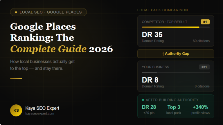 Google Places Ranking